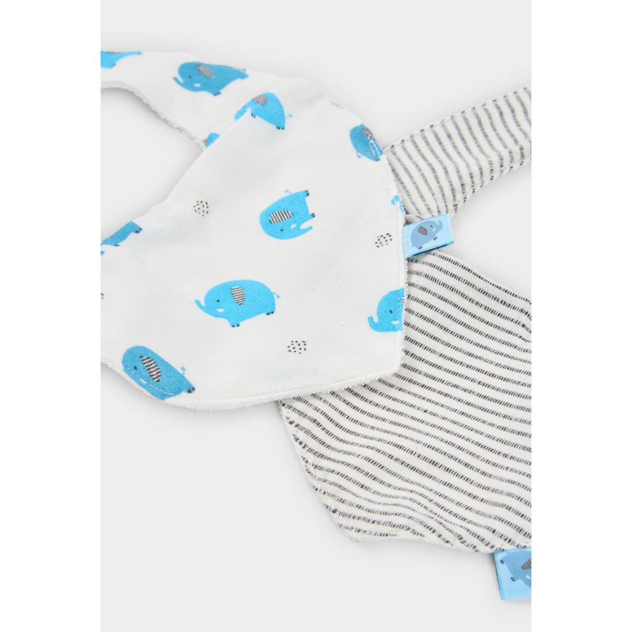 Σαλιάρες μπεμπέ 2 τεμ. αγόρι Boboli-213040-9834-White φωτογραφία