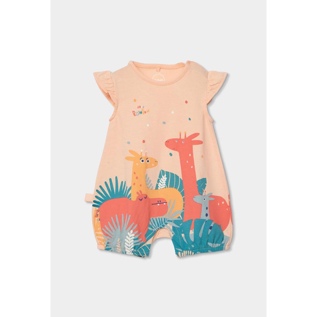 Φορμάκι μπεμπέ κορίτσι Boboli-153043-7450-Salmon