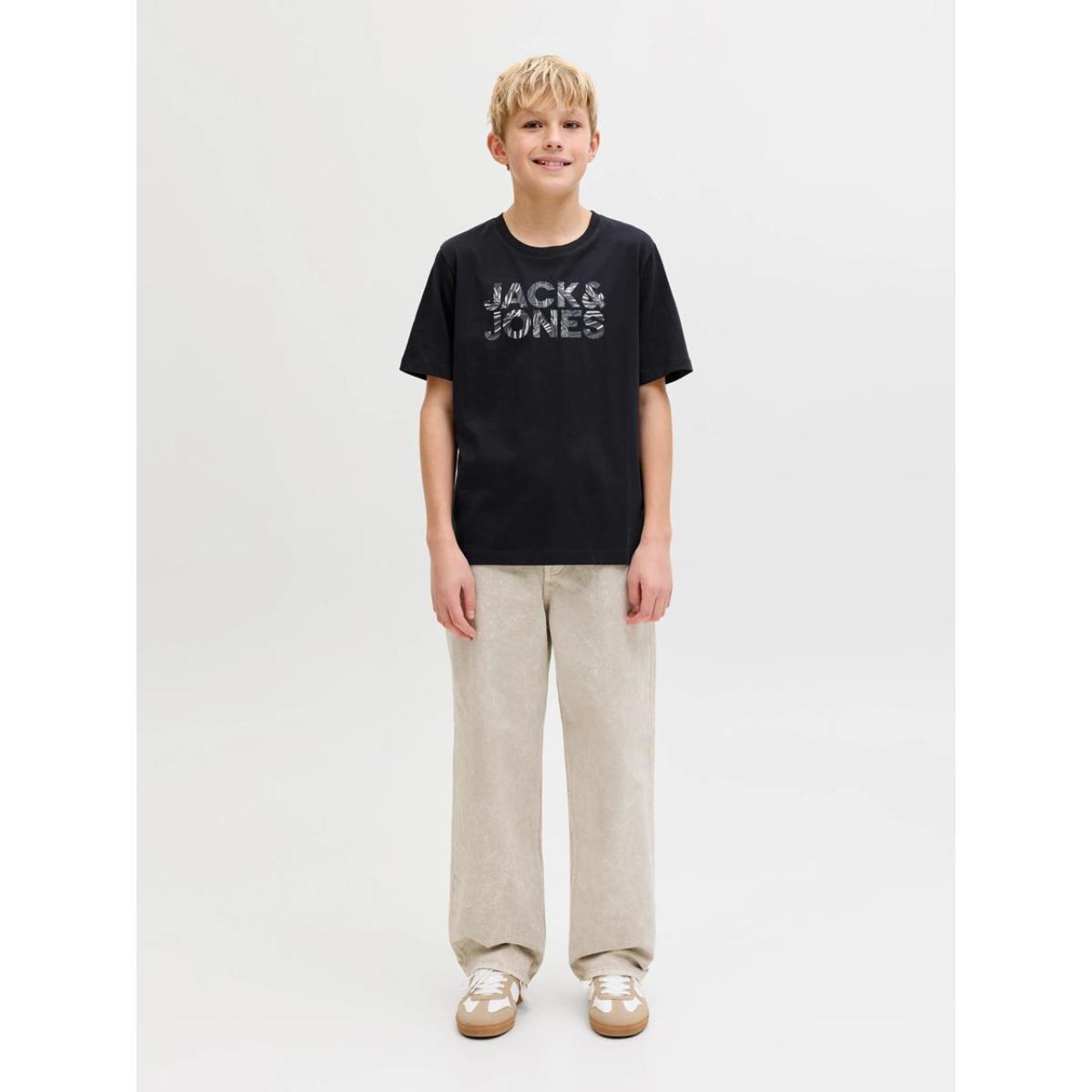 Μπλούζα μακό αγόρι Jack & Jones-12289257-Black