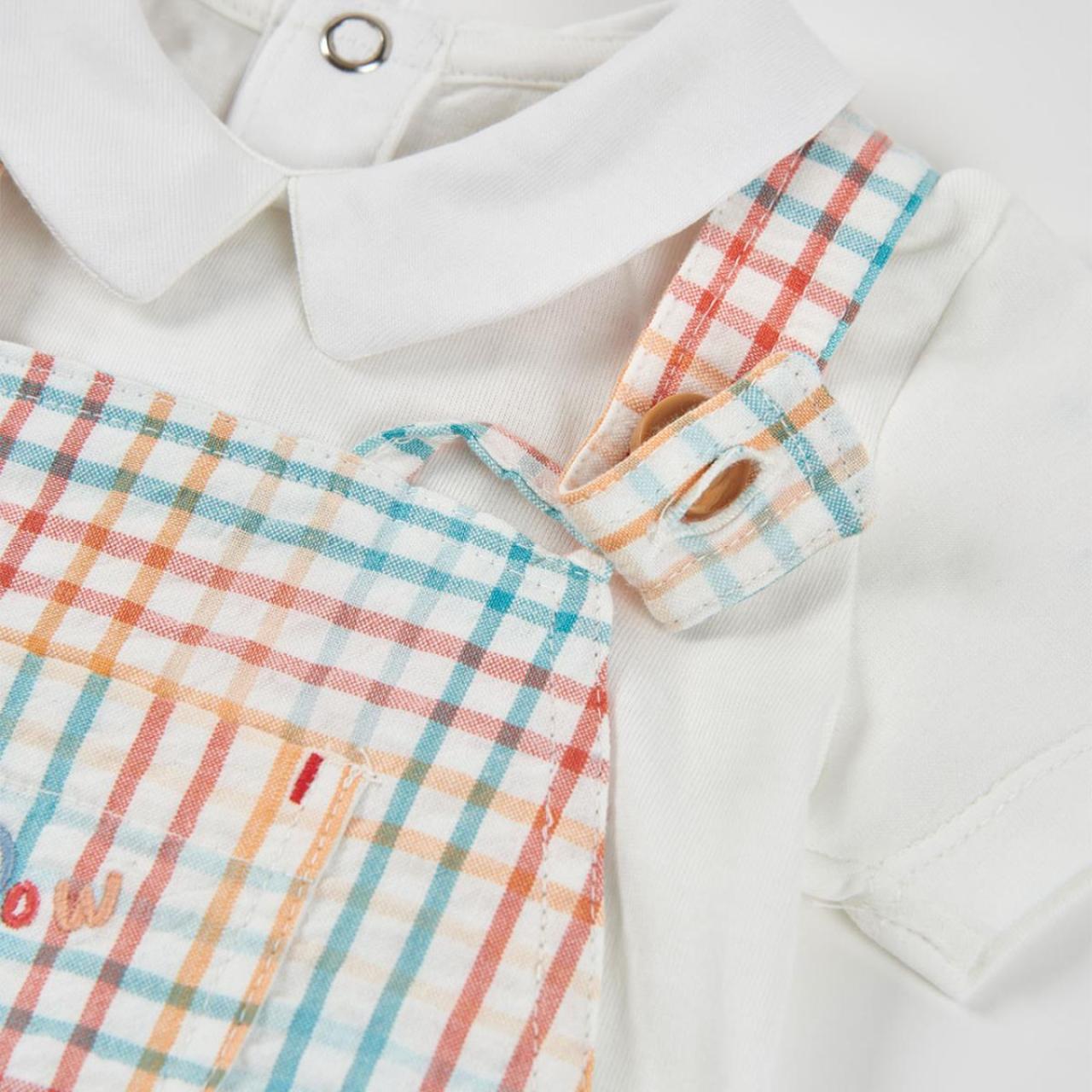 Σετ σαλοπέτα μπεμπέ αγόρι Boboli-253077-9831-Multicolor