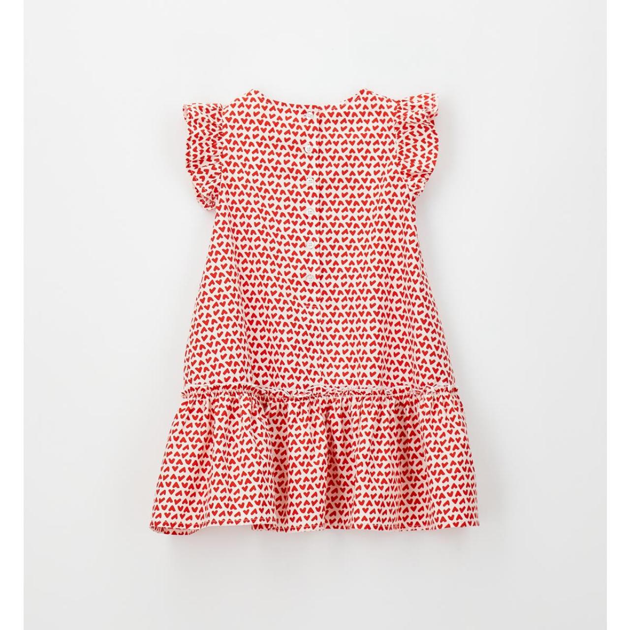 Φόρεμα υφασμάτινο κορίτσι I DO-4.G501/G1-6CAG-Red