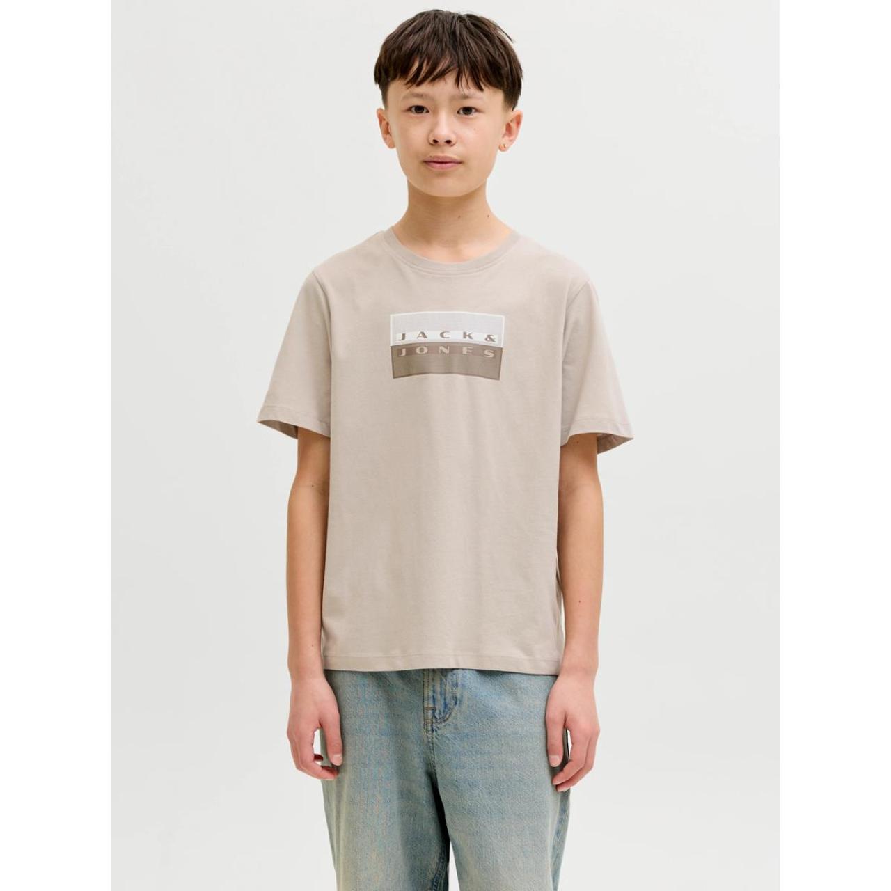 Μπλούζα μακό αγόρι Jack & Jones-12293162-Pure Cashmere