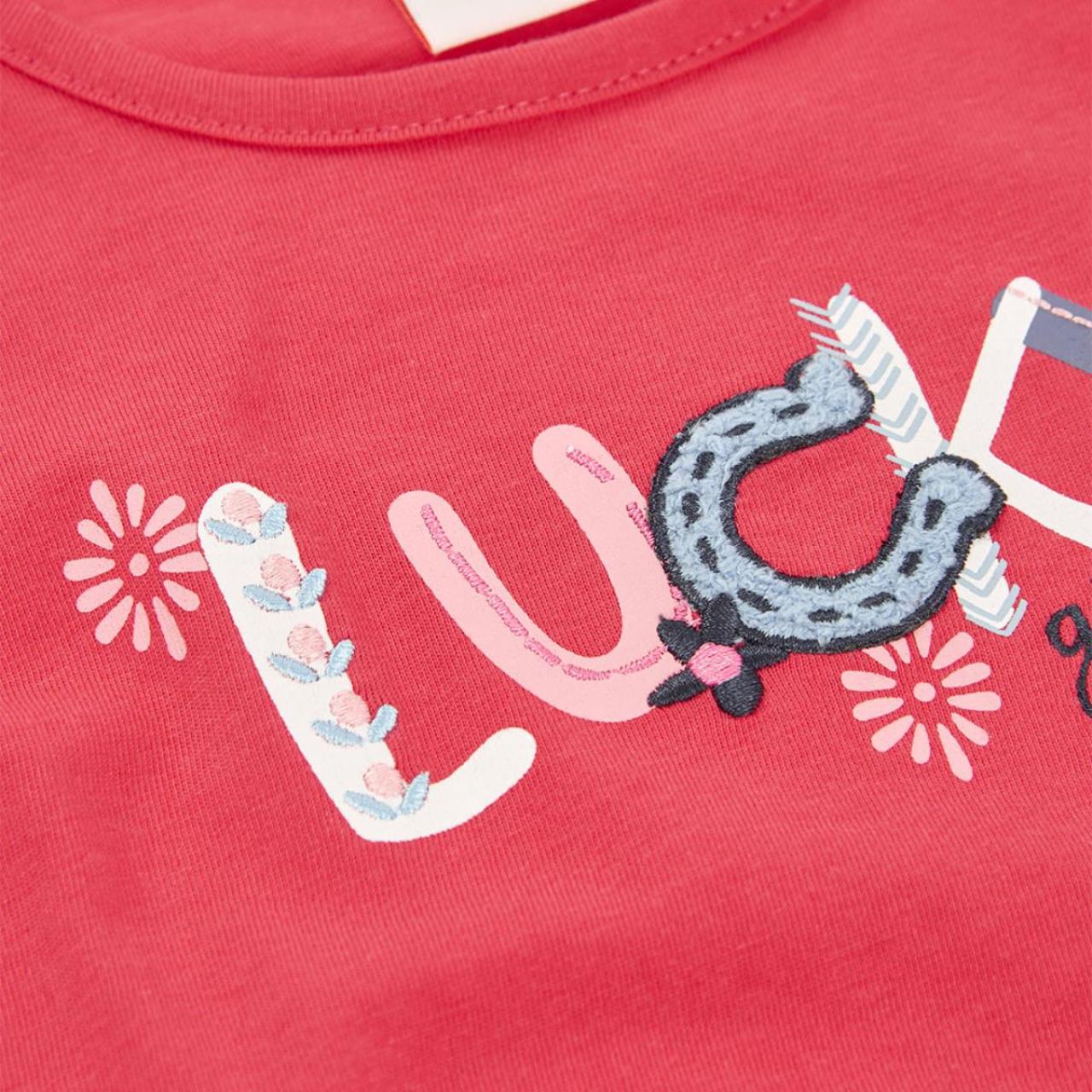 Μπλούζα μακό κορίτσι Boboli-303062-3826-Red