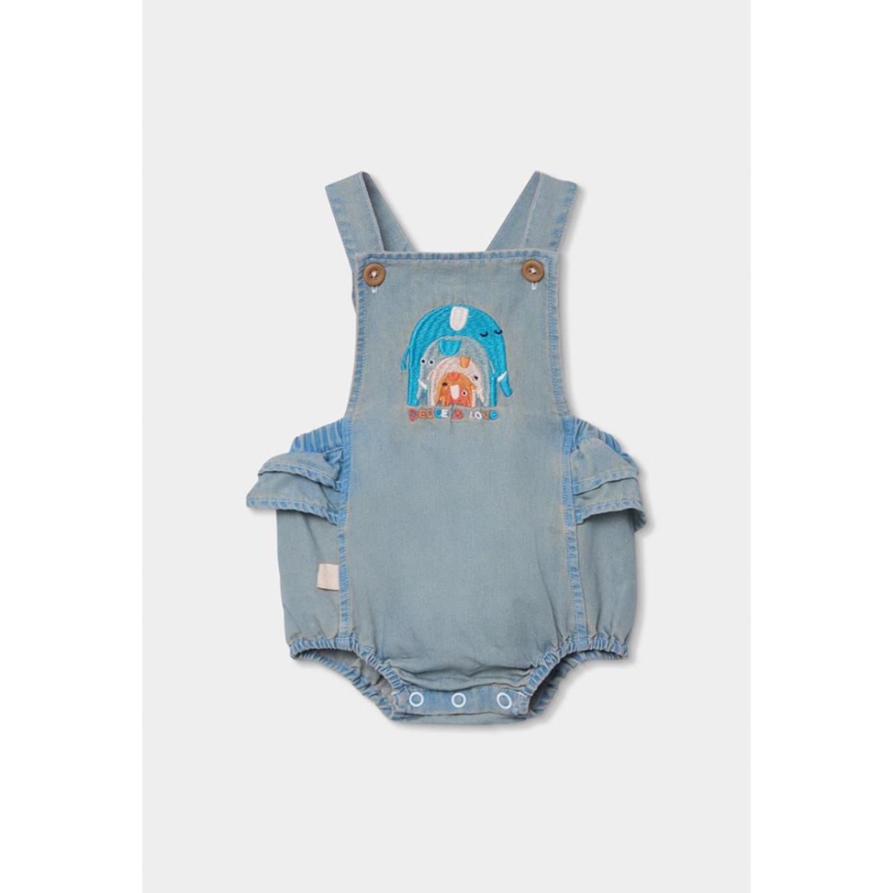 Σετ φορμάκι μπεμπέ ολόσωμο κορίτσι Boboli-153010-Bleach