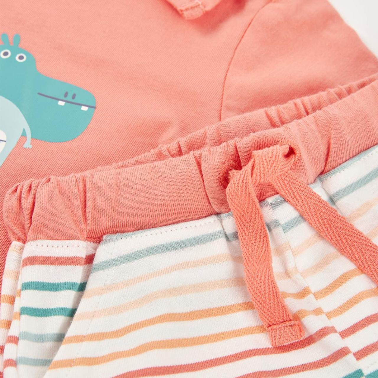 Σετ μπεμπέ μακό αγόρι Boboli-253022-3855-Red