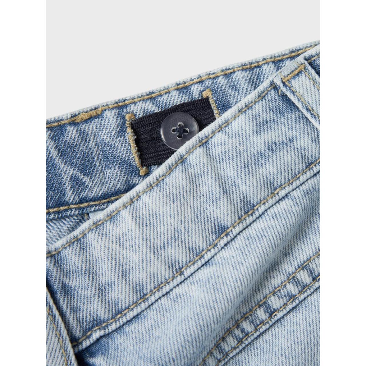 Παντελόνι τζιν κορίτσι name it-13237173-Light Blue Bleached Denim