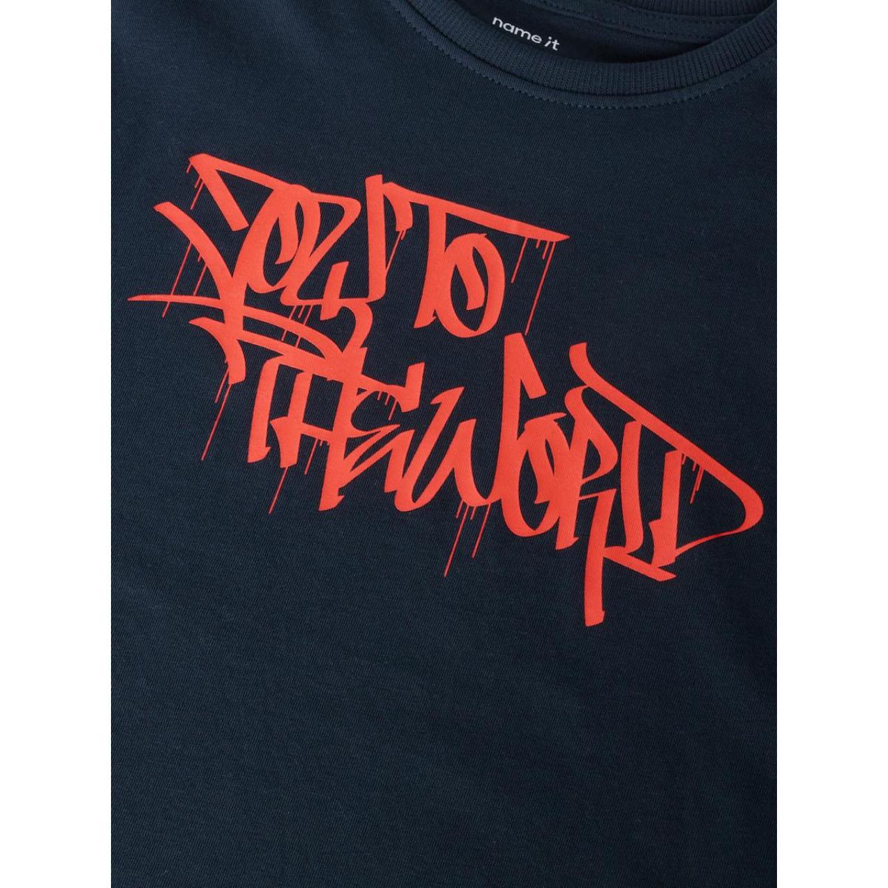 Μπλούζα μακό αγόρι name it-13250961-Salute