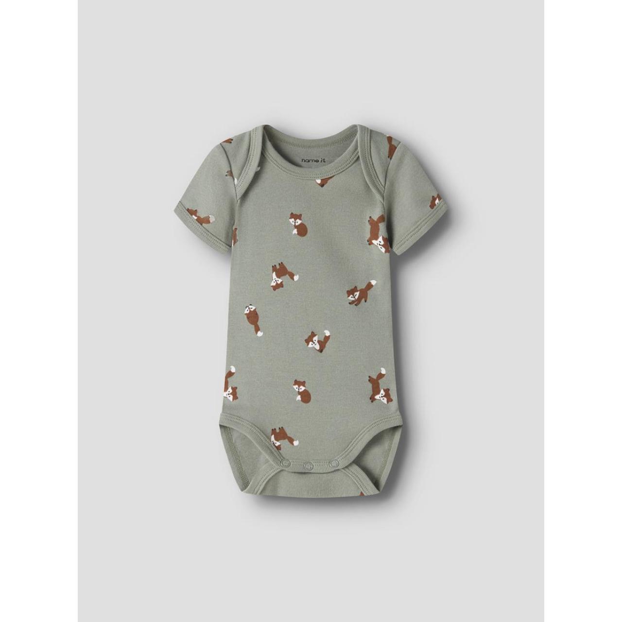 Φορμάκια εσώρουχα μπεμπέ σετ 3 τεμ. unisex name it-13250788-Shadow