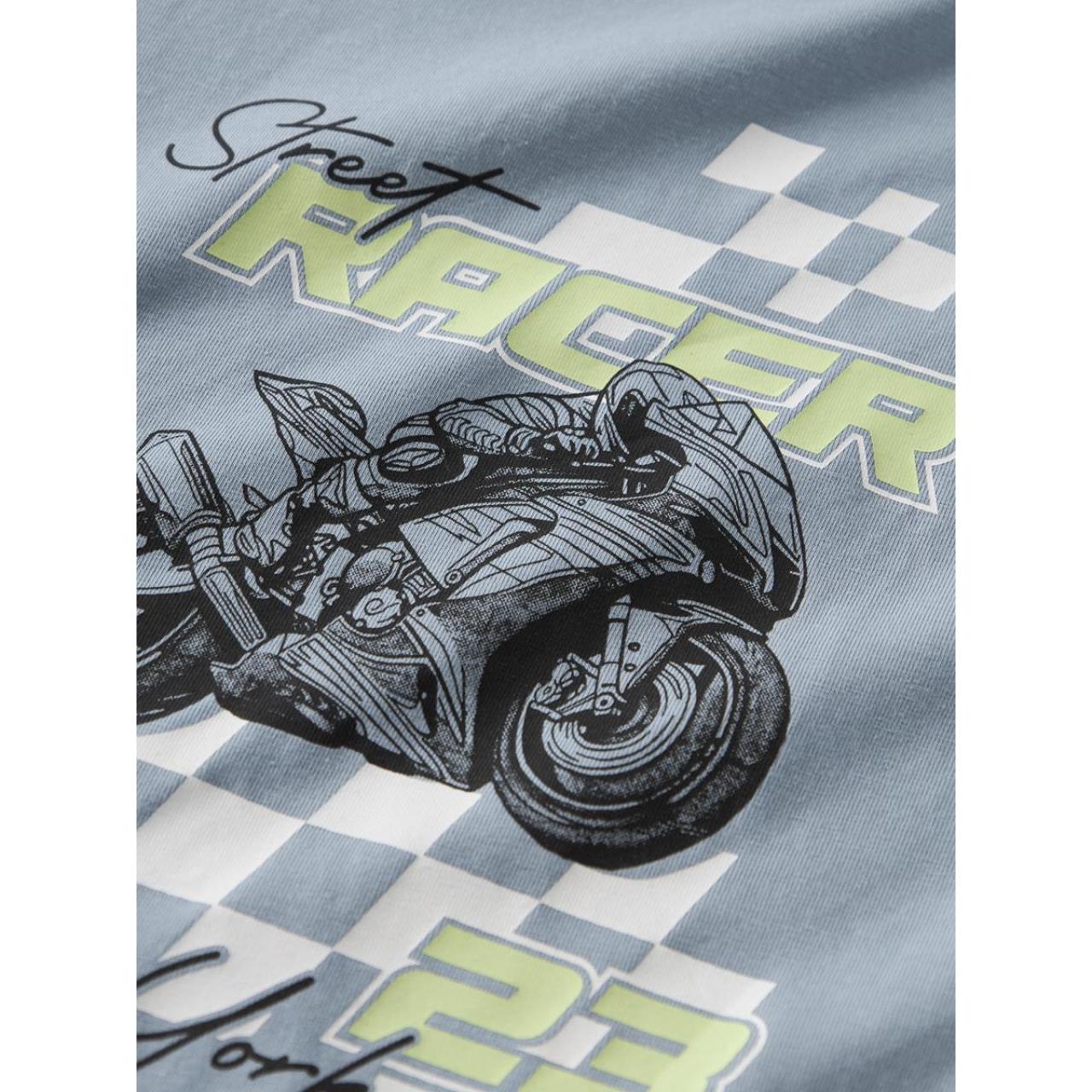 Πιτζάμα μακό αγόρι name it-13254417-Dusty Blue