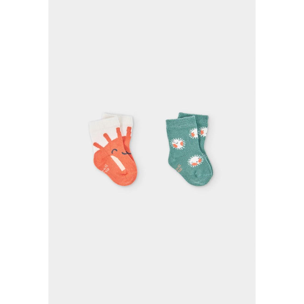 Κάλτσες μπεμπέ 2 τεμ. unisex Boboli-193003-7449-Multicolor