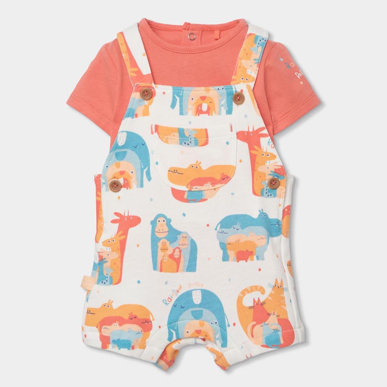 Σετ σαλοπέτα μπεμπέ αγόρι Boboli-253112-9833-Multicolor