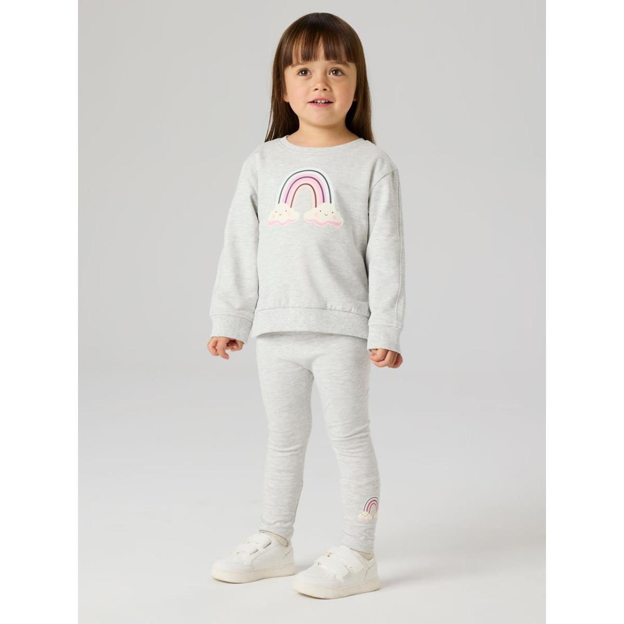 Κολάν μακό κορίτσι name it-13251484-Light Grey Melange