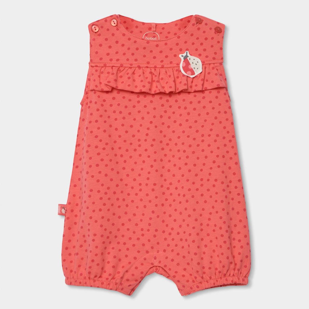 Φορμάκι μπεμπέ κορίτσι Boboli-113038-9823-Coral
