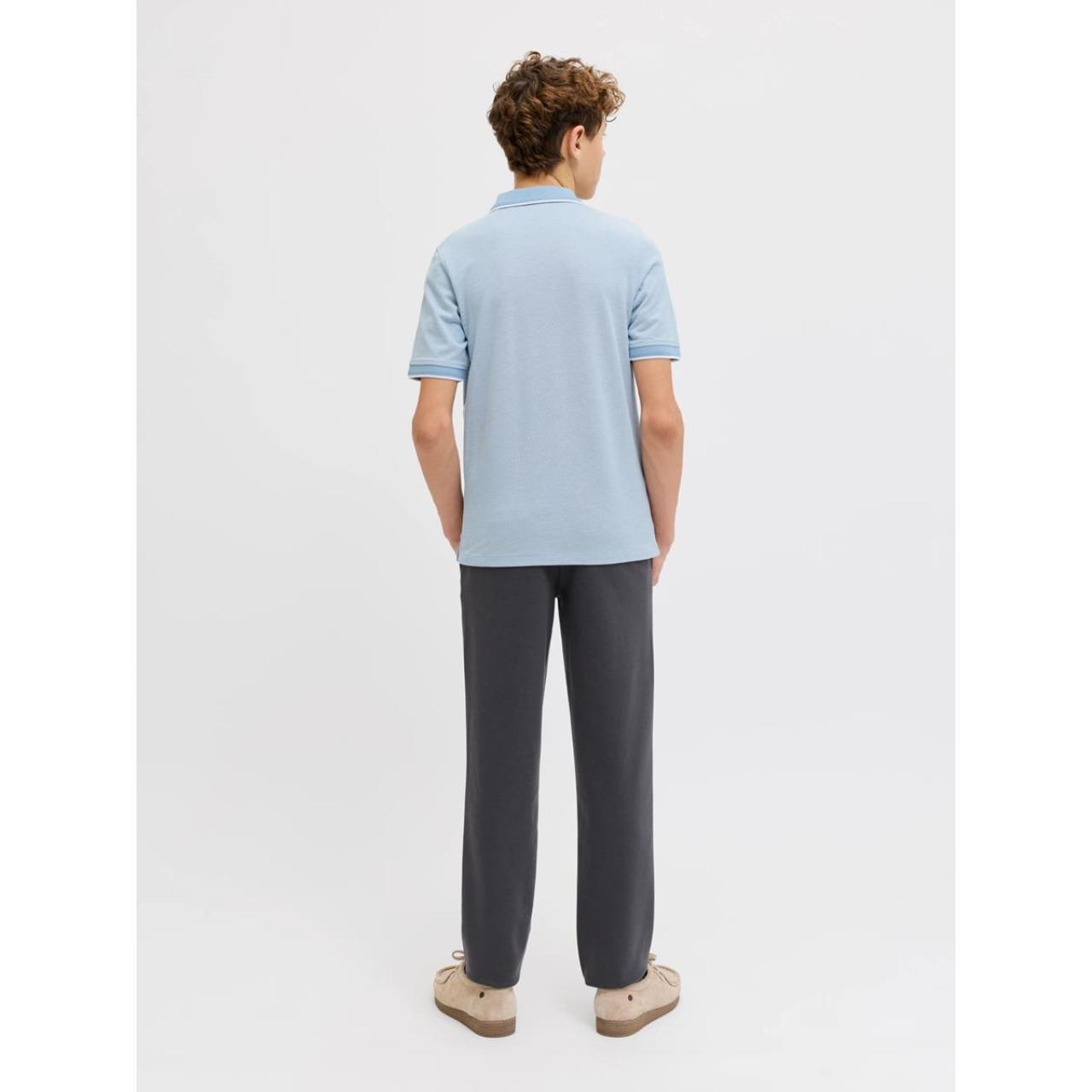 Μπλούζα πικέ πόλο αγόρι Jack & Jones-12279751-Ashley Blue