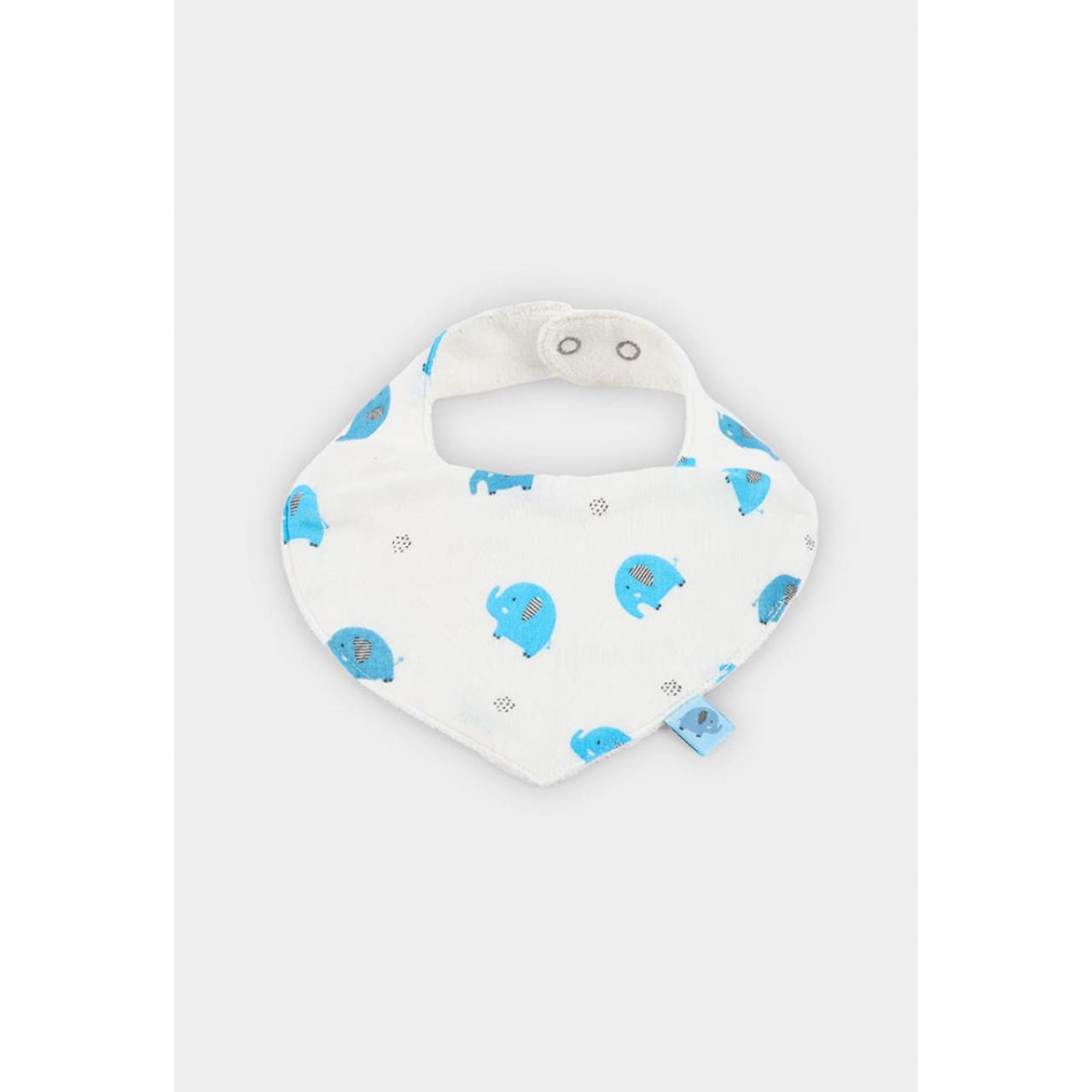 Σαλιάρες μπεμπέ 2 τεμ. αγόρι Boboli-213040-9834-White φωτογραφία