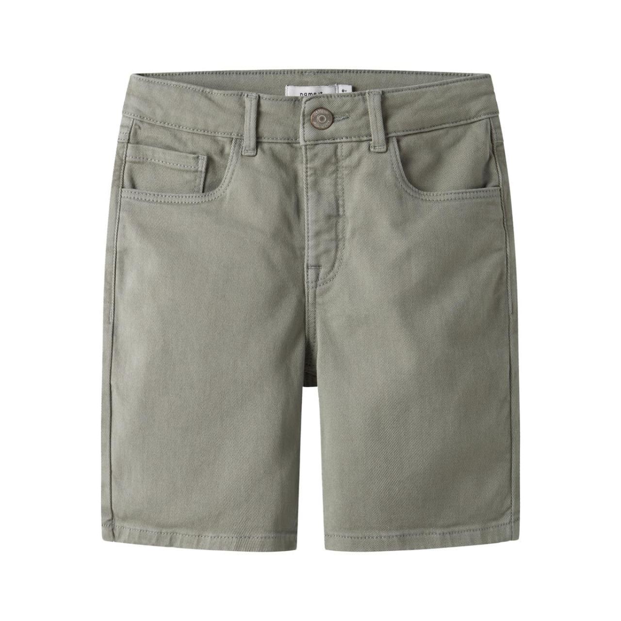 Βερμούδα υφασμάτινη αγόρι name it-13252968-Shadow