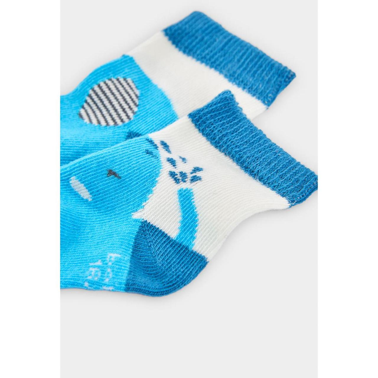 Κάλτσες μπεμπέ 3 τεμ. αγόρι Boboli-193003-2619-Multicolor φωτογραφία