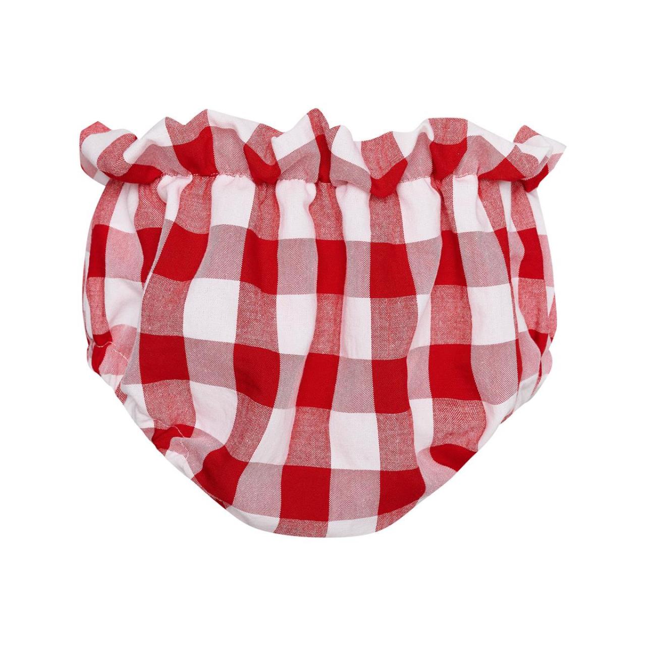 Φόρεμα υφασμάτινο μπεμπέ κορίτσι two in a castle-T7040-Red