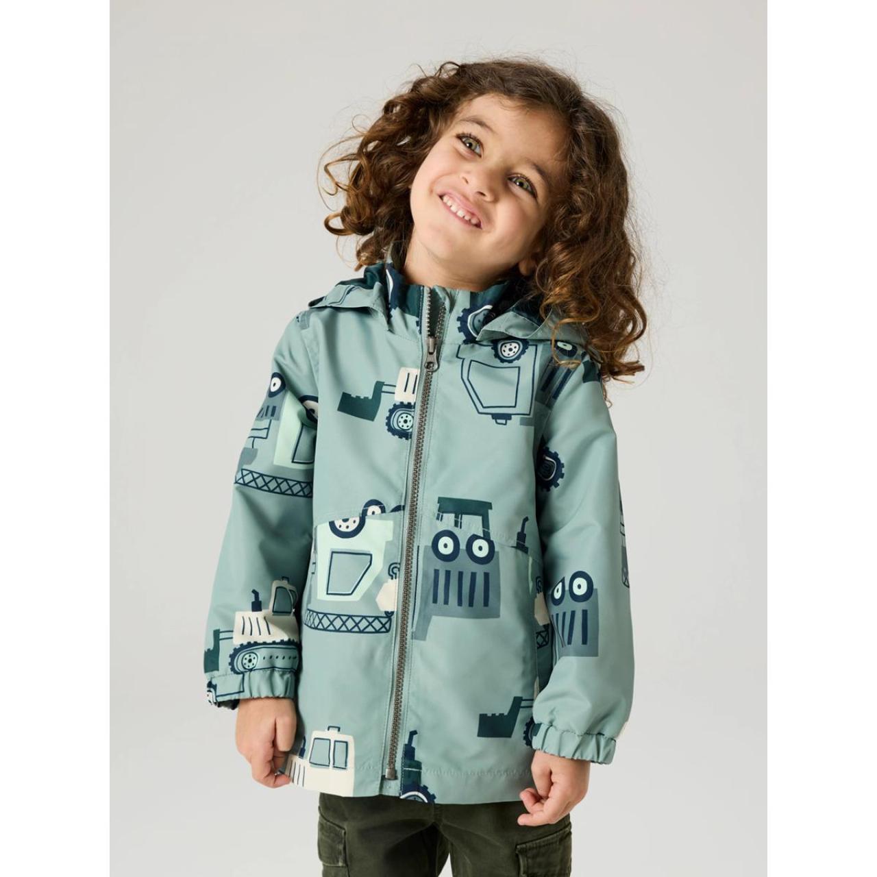 Μπουφάν λεπτό αγόρι name it-13251603-Chinois Green