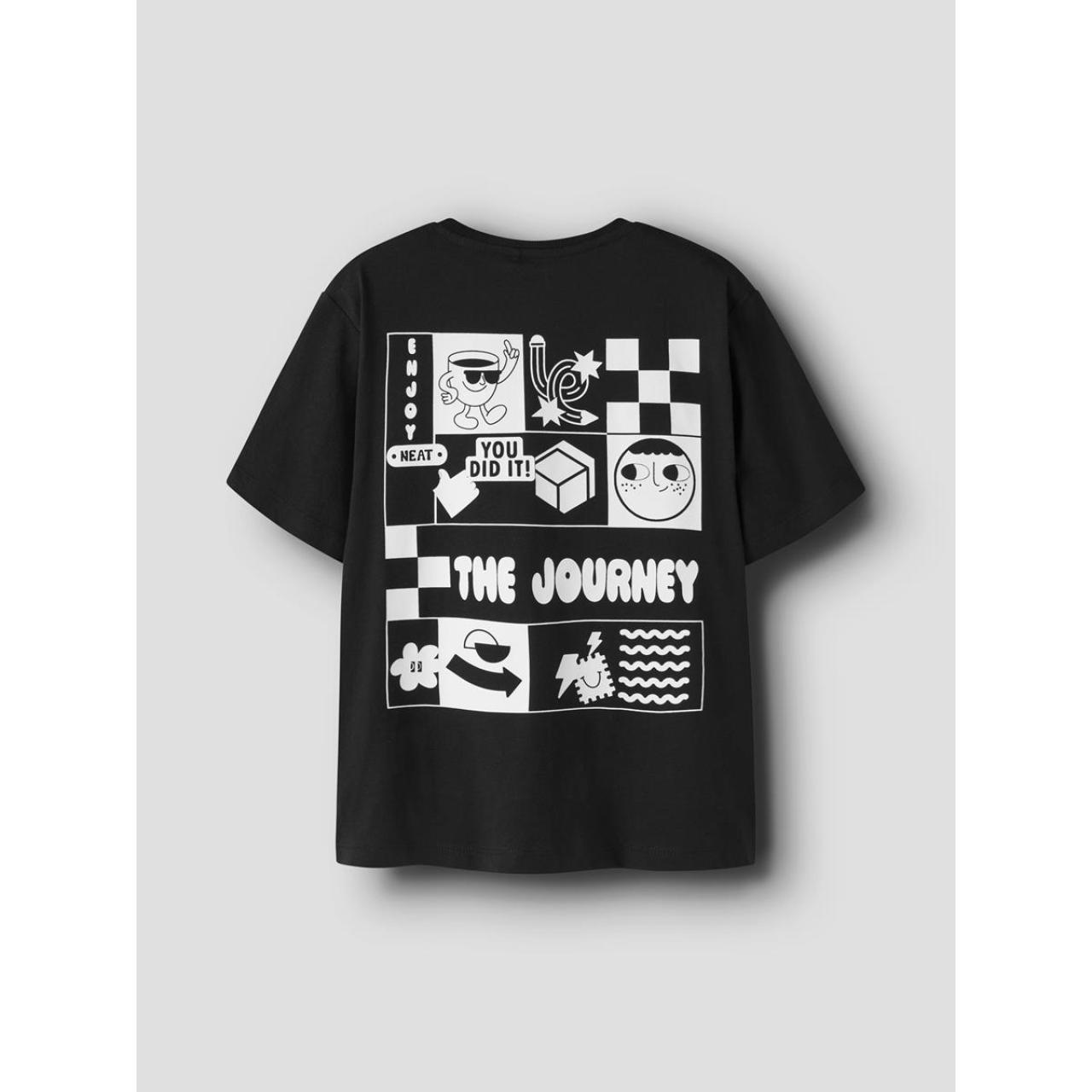 Μπλούζα μακό αγόρι name it-13252583-Black