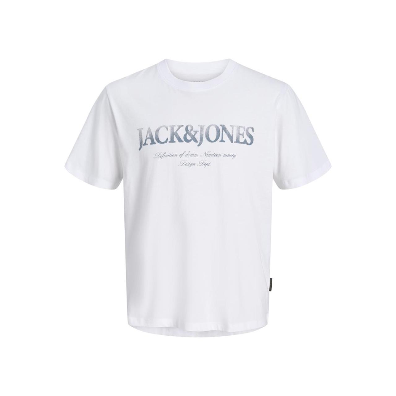Μπλούζα μακό αγόρι Jack & Jones-12290312-Bright White