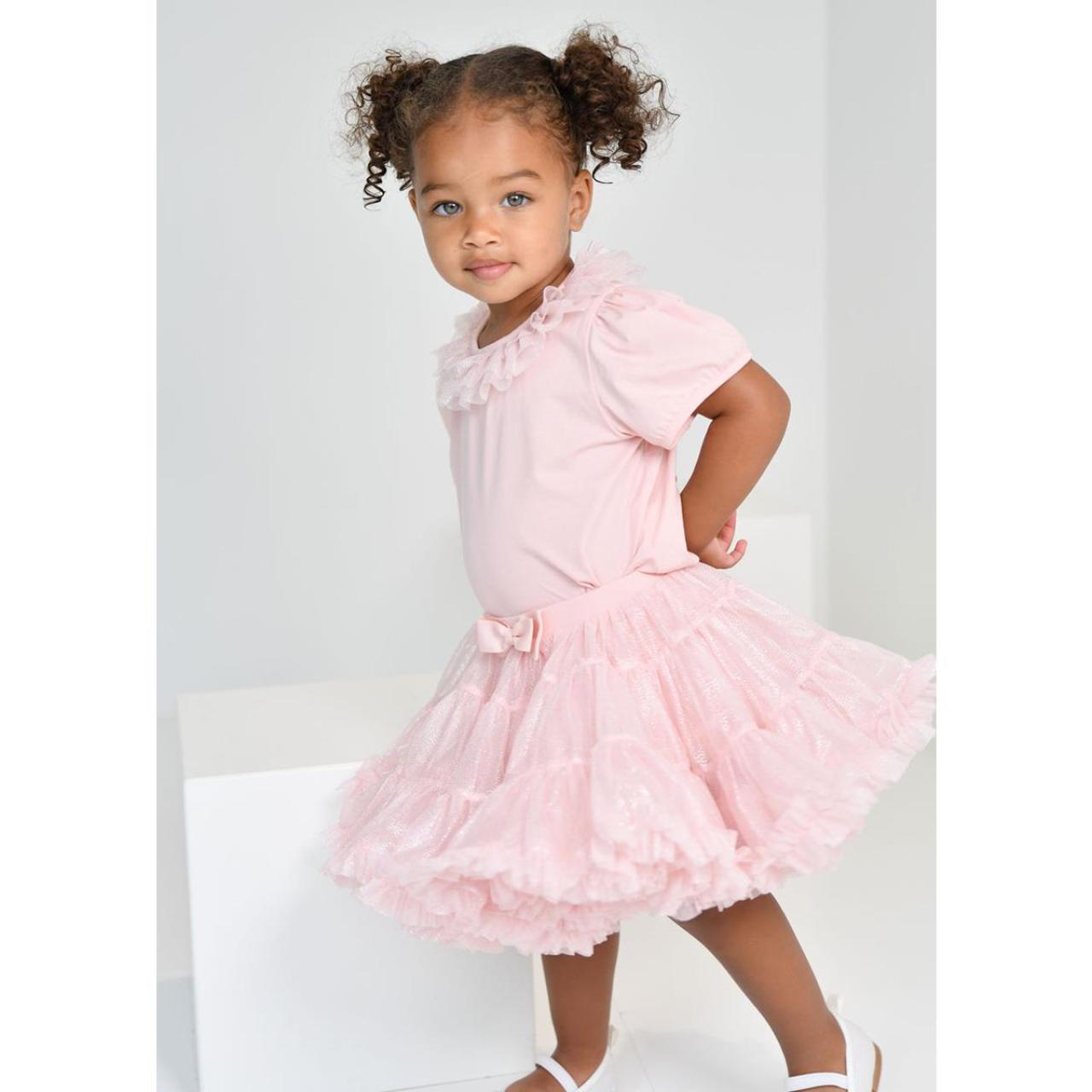 Φούστα μπεμπέ tutu κορίτσι Angel's Face-Pixie Sparkle Baby Tutu-Sweet Blush