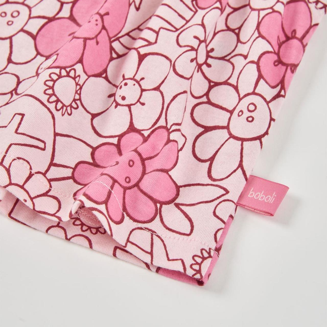 Σετ μπεμπέ μακό μπεμπέ κορίτσι Boboli-133029-9827-Pink