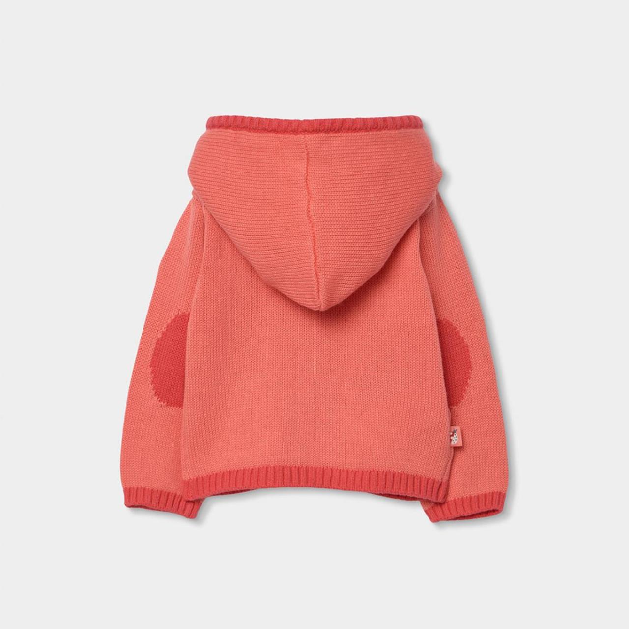 Ζακέτα μπεμπέ πλεκτή κορίτσι Boboli-113106-3948-Coral φωτογραφία