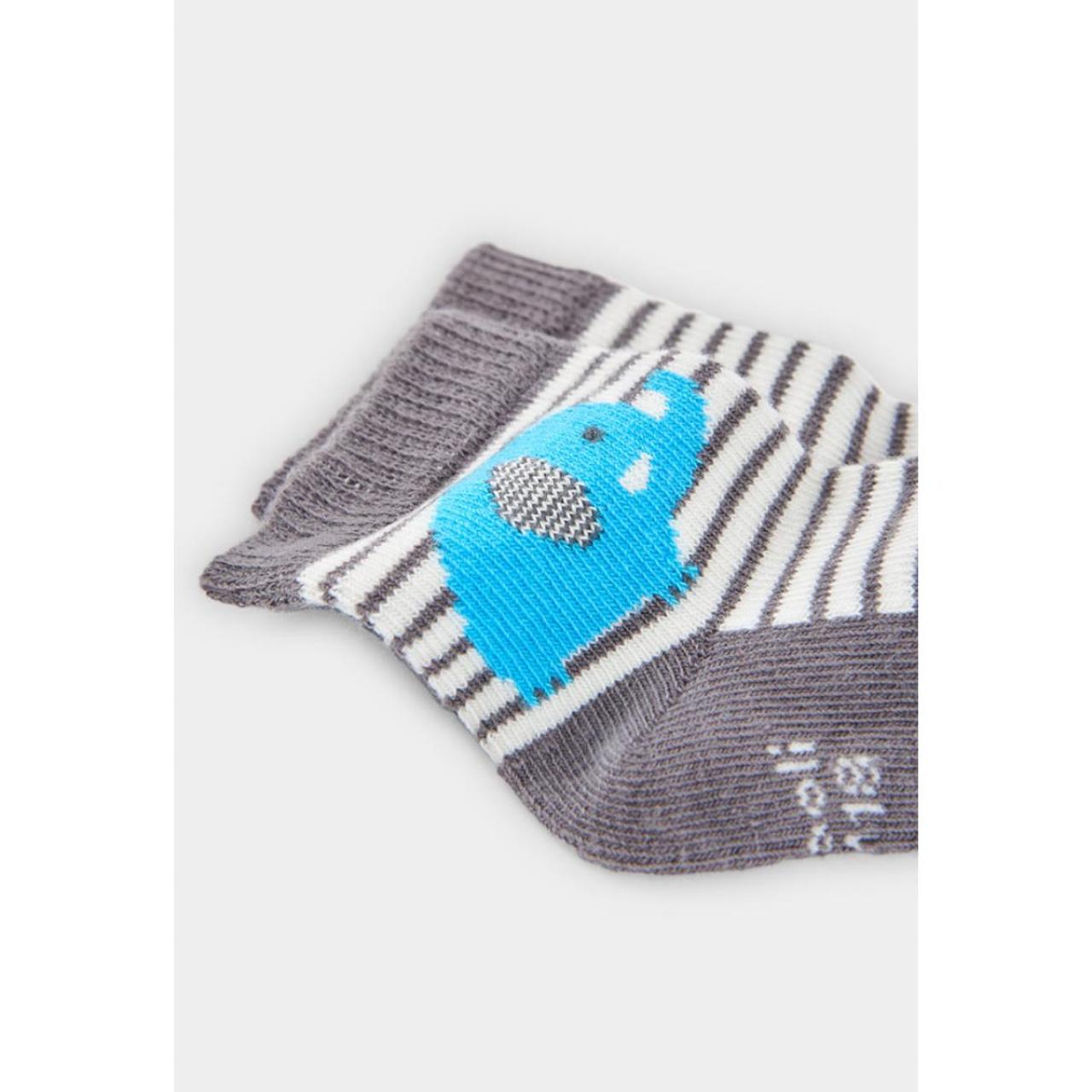 Κάλτσες μπεμπέ 3 τεμ. αγόρι Boboli-193003-2619-Multicolor φωτογραφία