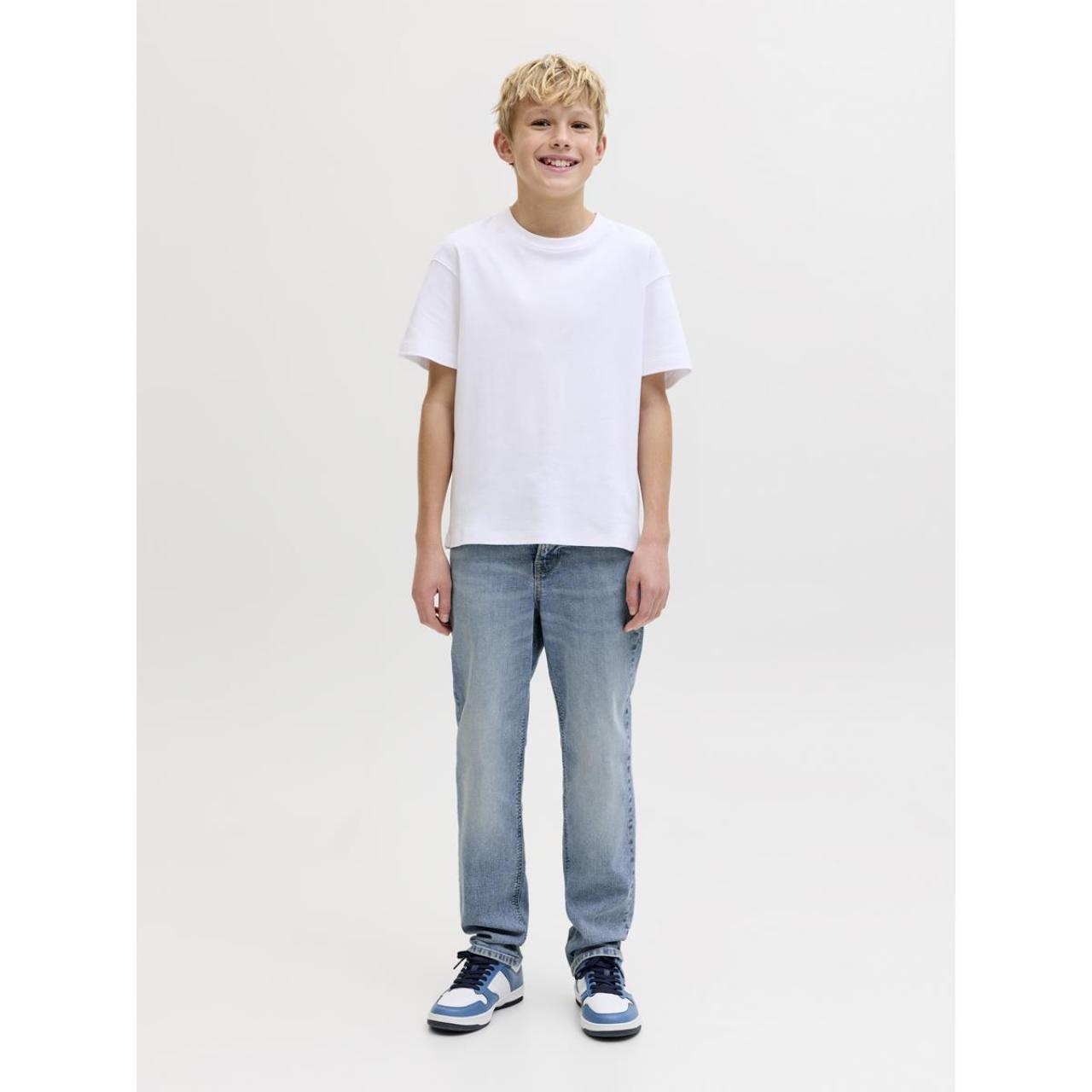 Παντελόνι τζιν αγόρι JACK & JONES-12290101-Blue Denim