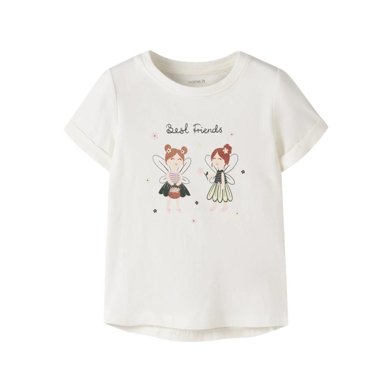 Μπλούζα μακό κορίτσι name it-13228145-Cloud Dancer