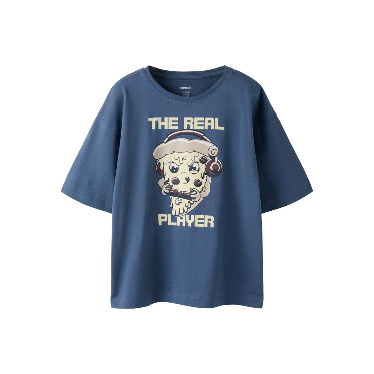 Μπλούζα μακό αγόρι name it-13259697-Vintage Indigo