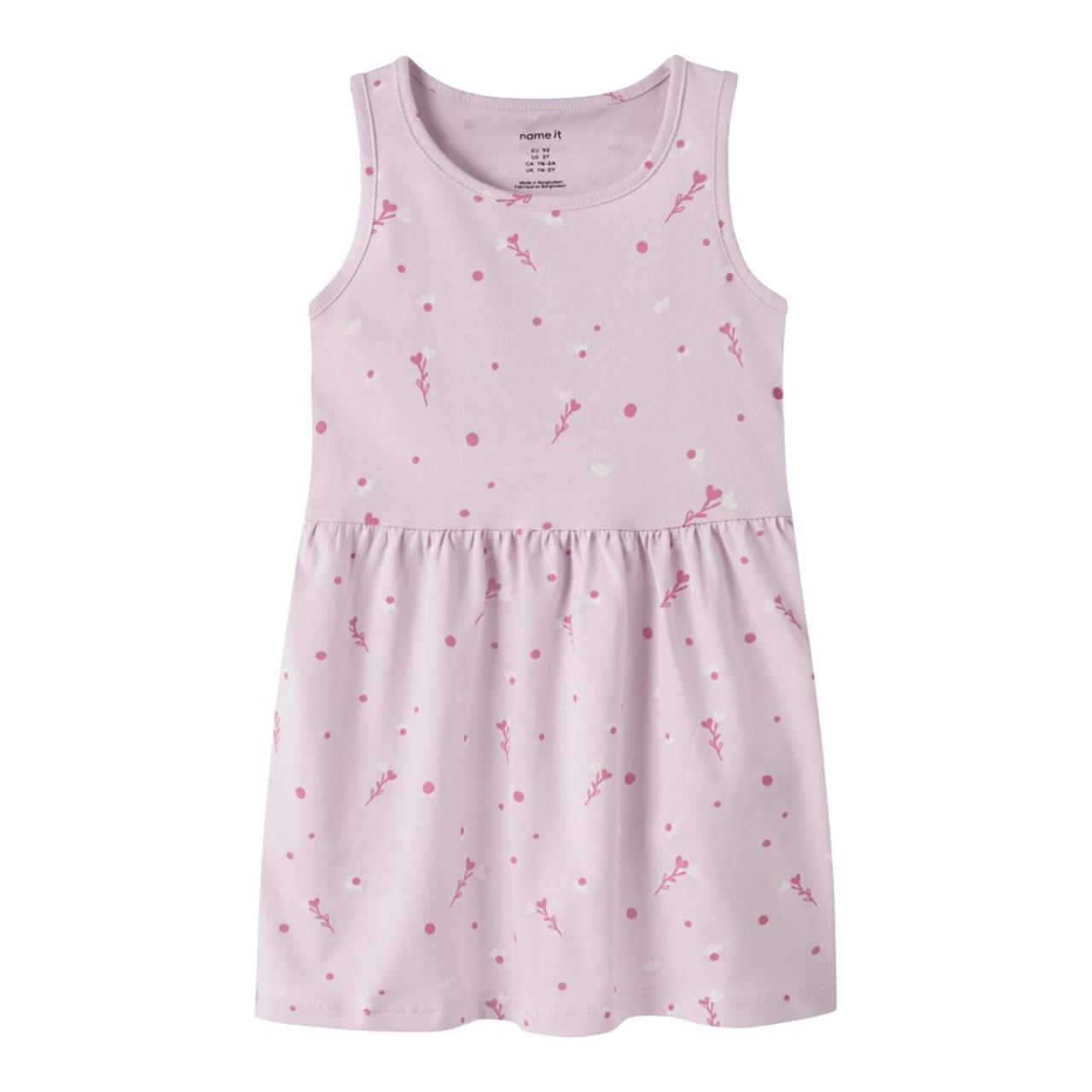 Φόρεμα μακό κορίτσι name it-13241639-Lavender Fog