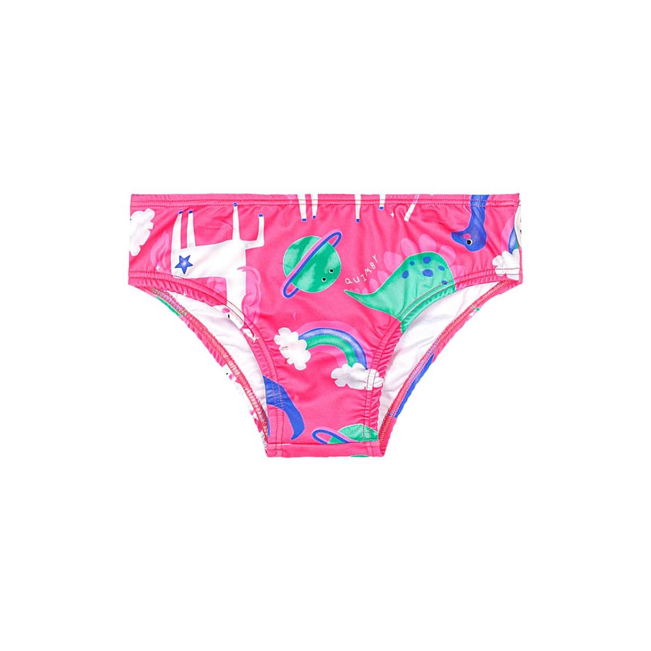 Μαγιό μπικίνι μπλούζα UV50+ κορίτσι Gloss-2624/34684/Fuchsia