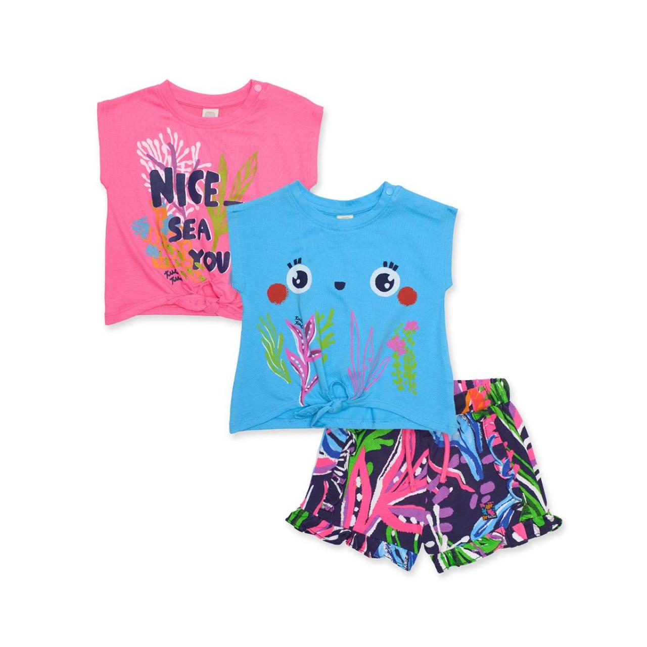 Σετ μακό 3 τεμαχίων κορίτσι tuc tuc-11409690-Pink