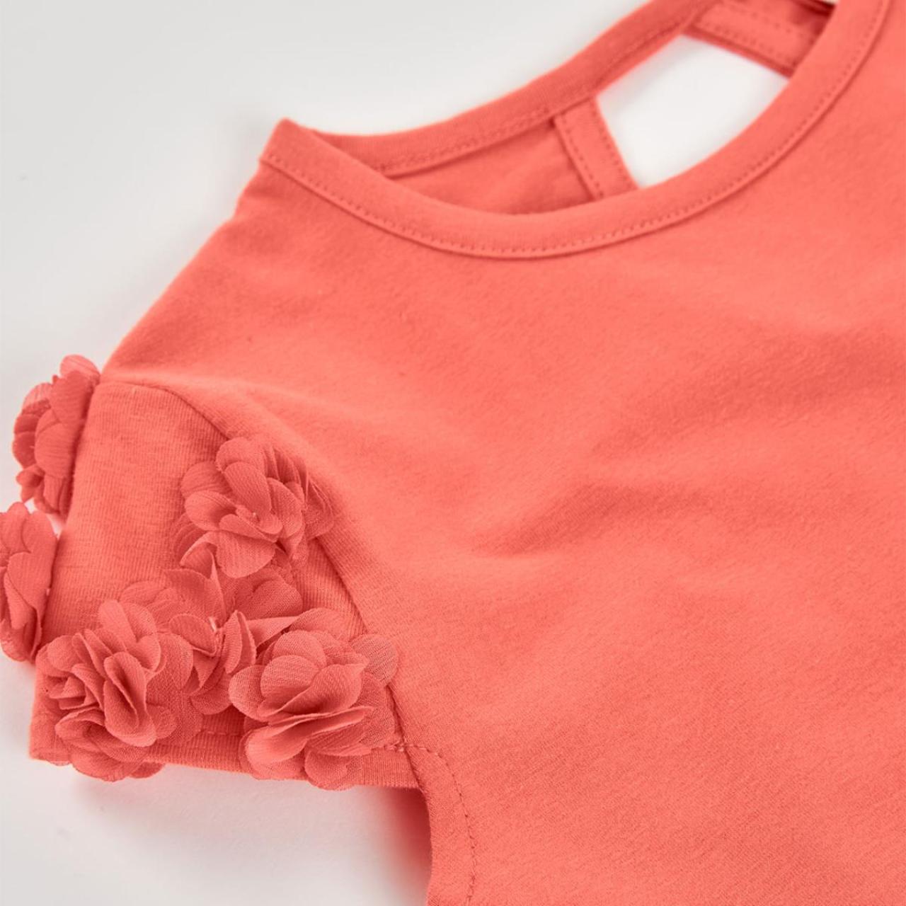 Μπλούζα μακό κορίτσι Boboli-763039-3894-Coral