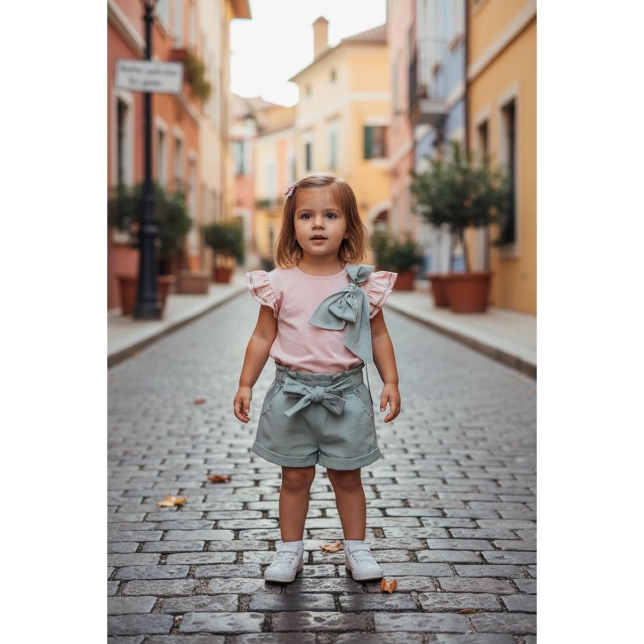 Σετ σορτς κορίτσι Restart-26/10922-Pink
