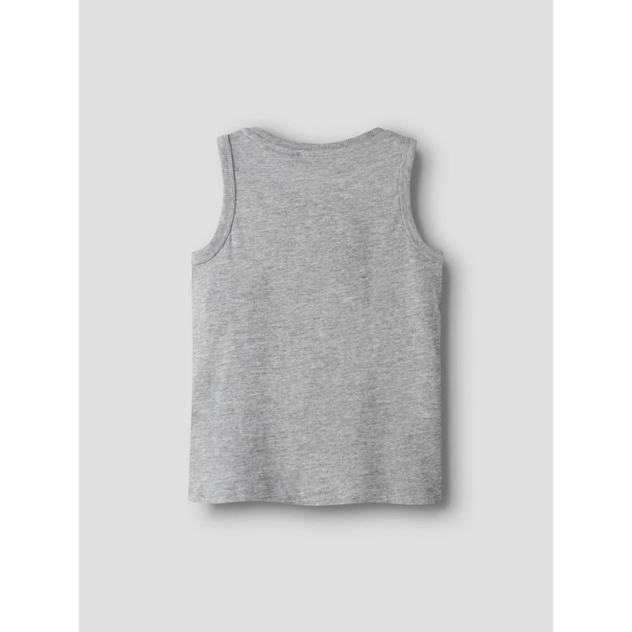 Μπλούζα μακό αγόρι name it-13228228-Grey Melange