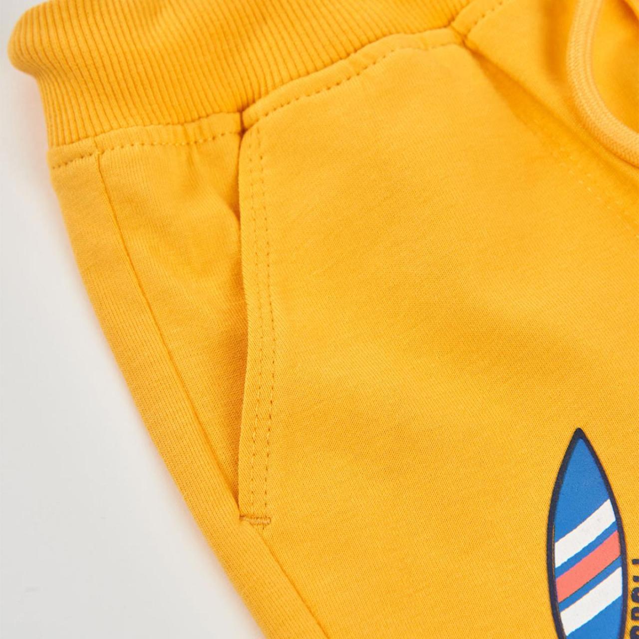 Βερμούδα φούτερ αγόρι Boboli-693042-1209-Yellow