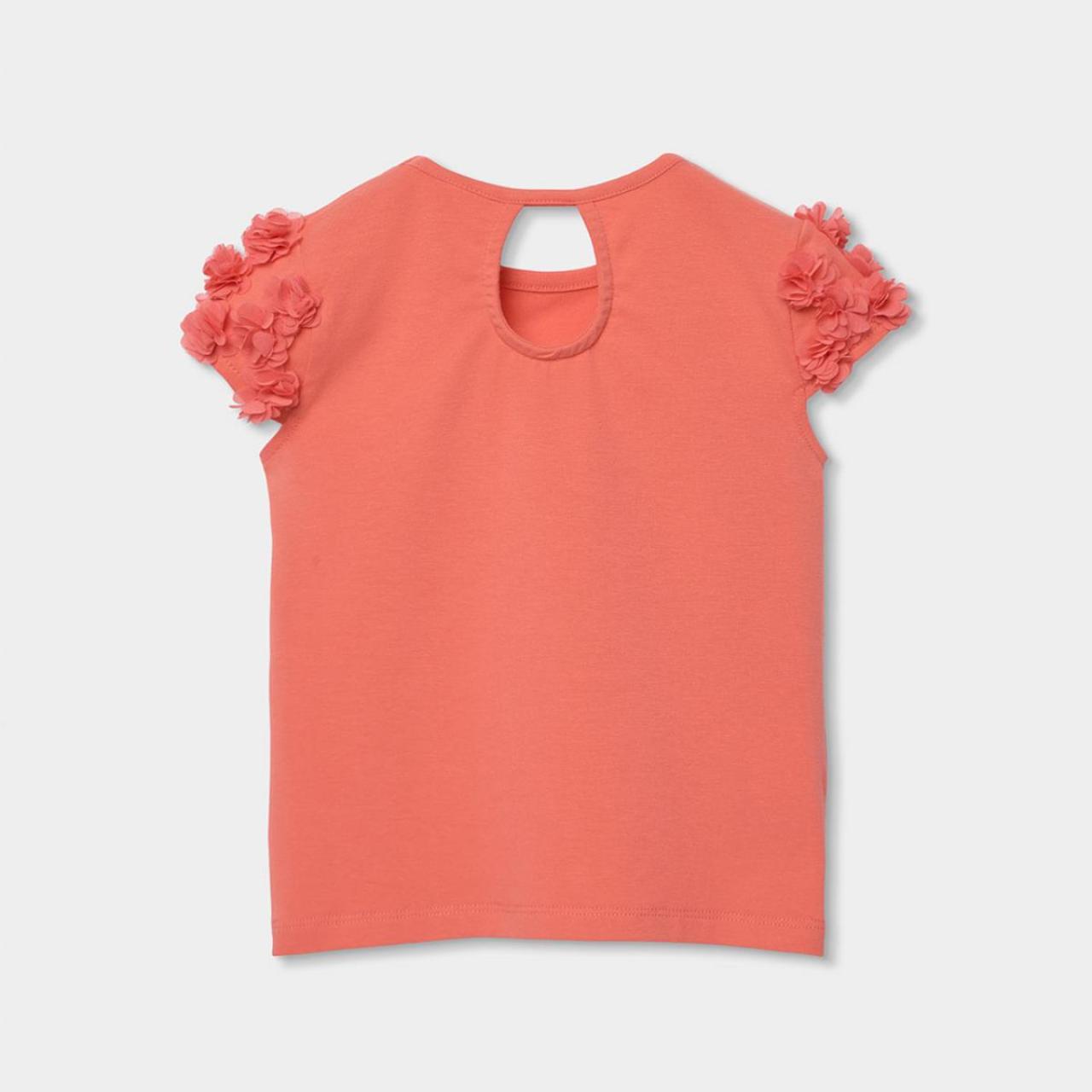 Μπλούζα μακό κορίτσι Boboli-763039-3894-Coral