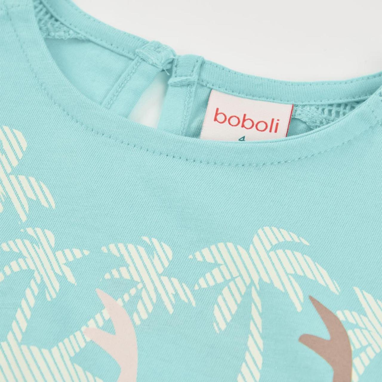 Μπλούζα μακό κορίτσι Boboli-333100-4544-Ciel