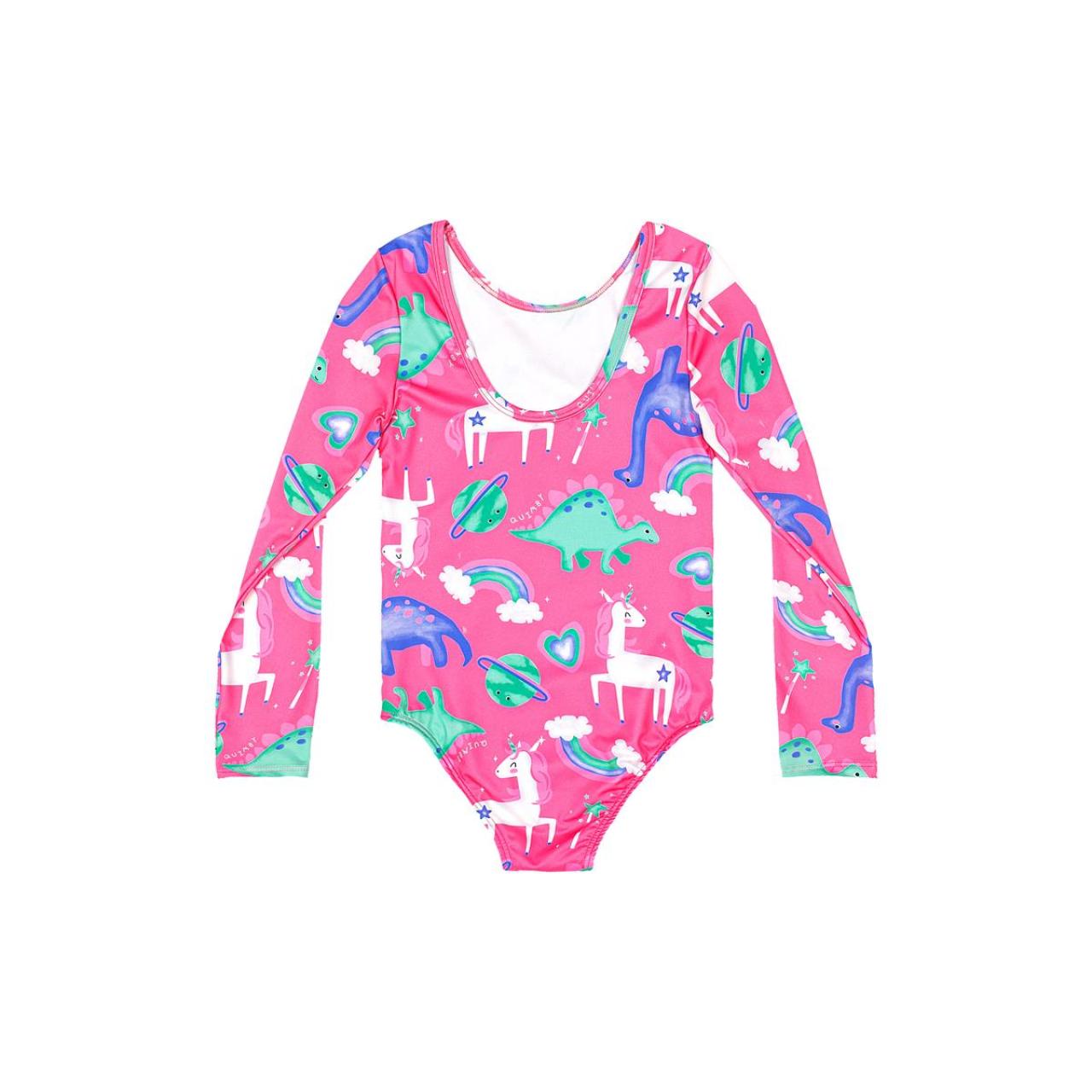 Μαγιό ολόσωμο κορίτσι Quimby-1409/34683/Fuchsia