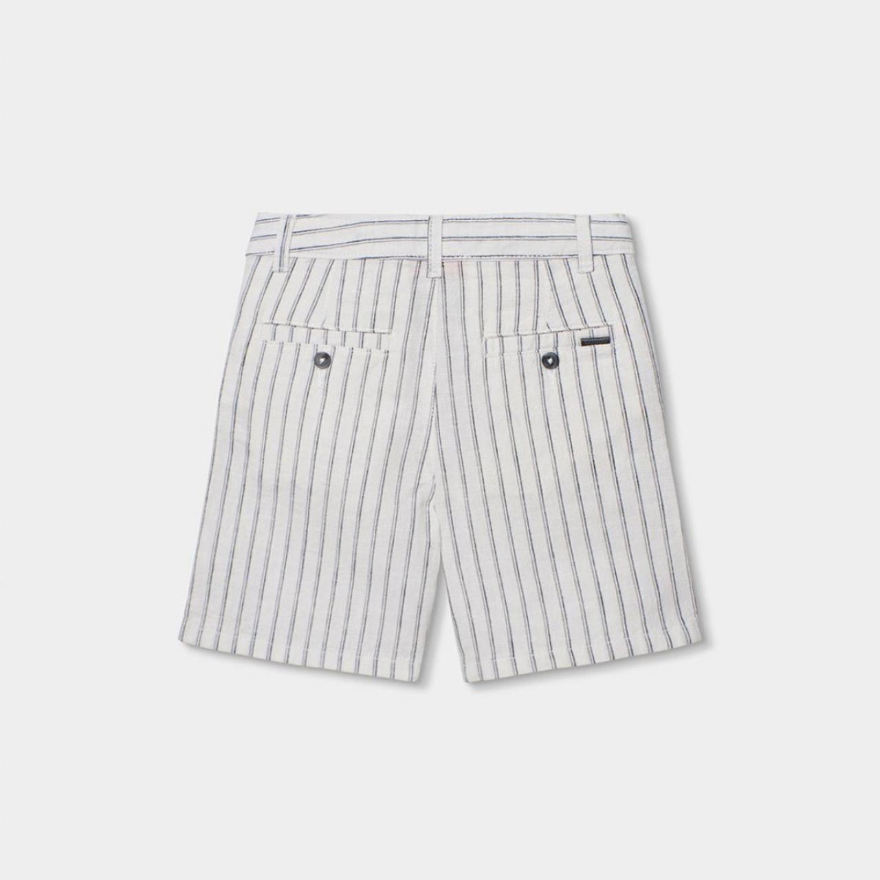 Βερμούδα λινή αγόρι Boboli-853028-9820-White