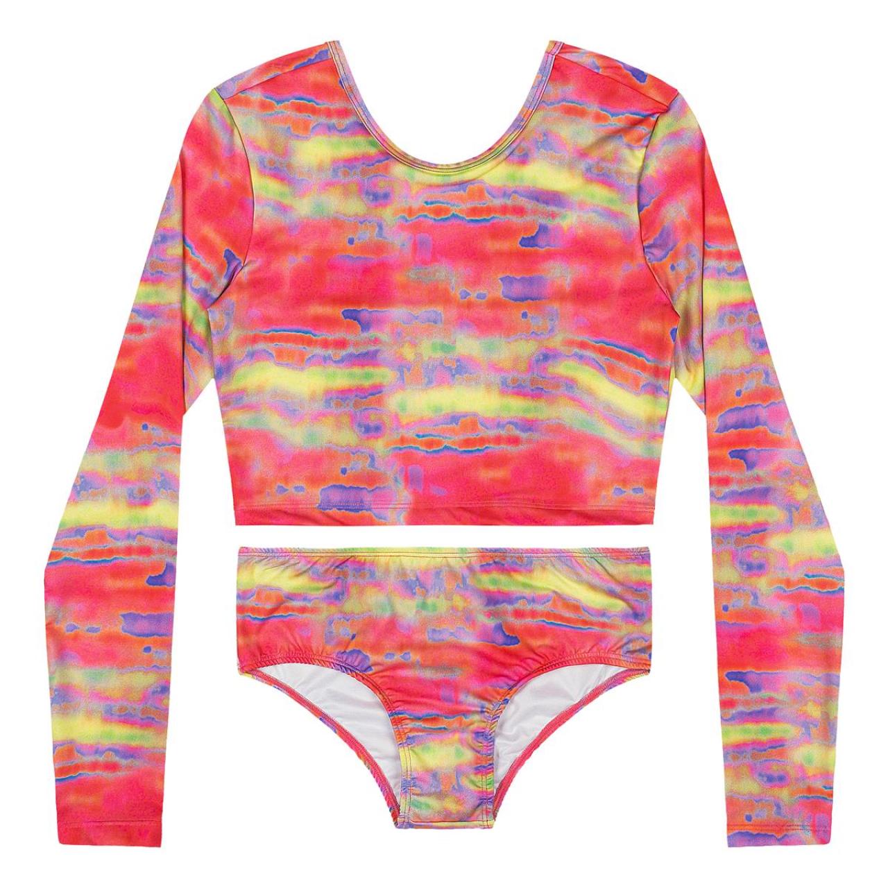 Μαγιό μπικίνι μπλούζα UV50+ κορίτσι Gloss-2624-32049/Fuchsia φωτογραφία