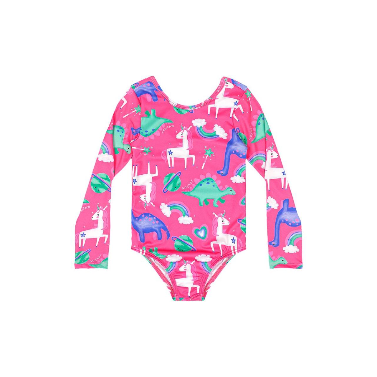 Μαγιό ολόσωμο κορίτσι Quimby-1409/34683/Fuchsia