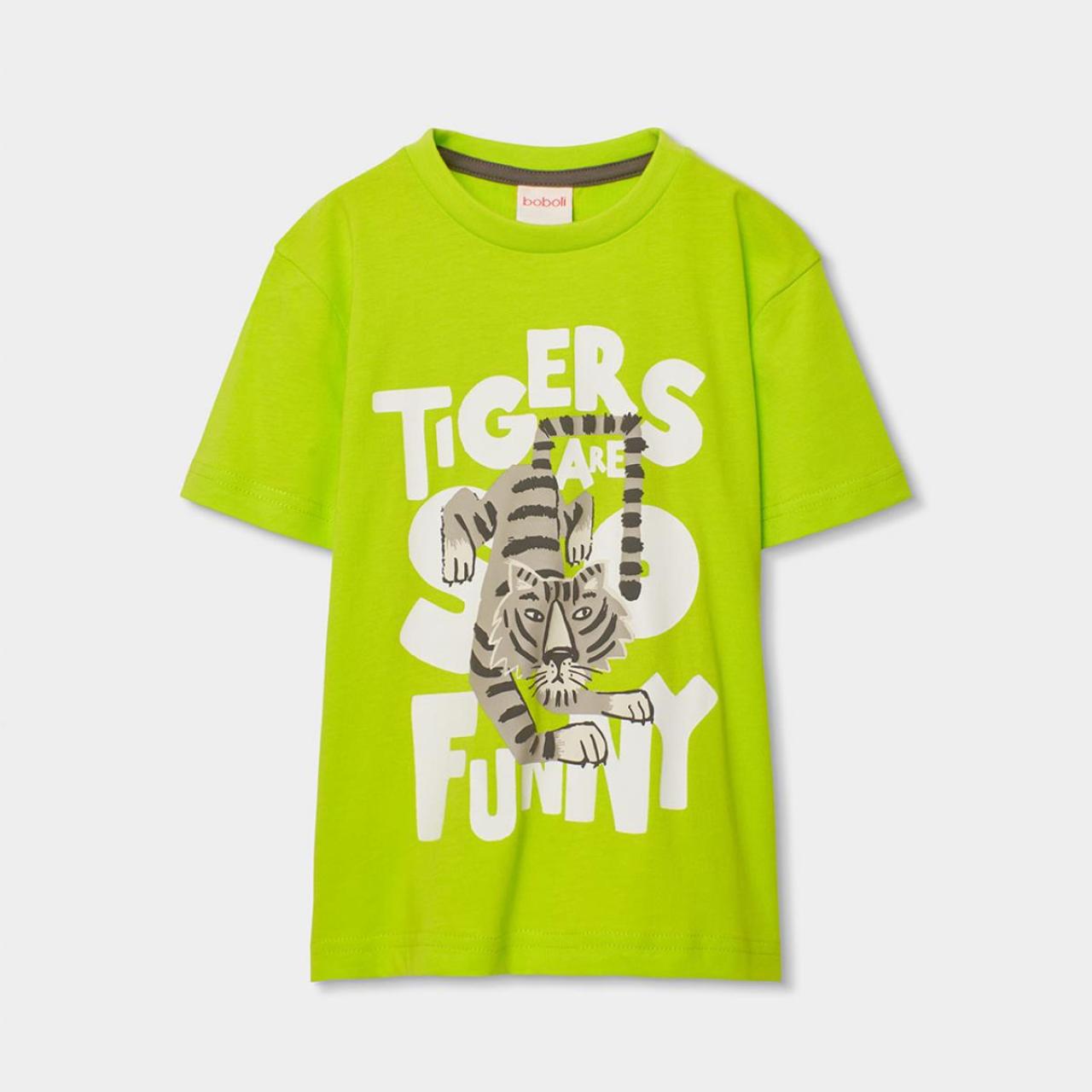 Μπλούζα μακό αγόρι Boboli-623034-4527-Green