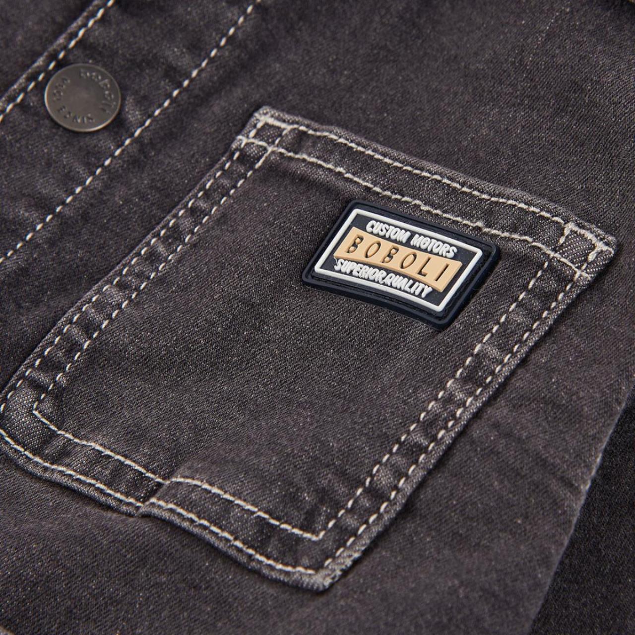 Μπουφάν τζιν αγόρι Boboli-603111-Grey