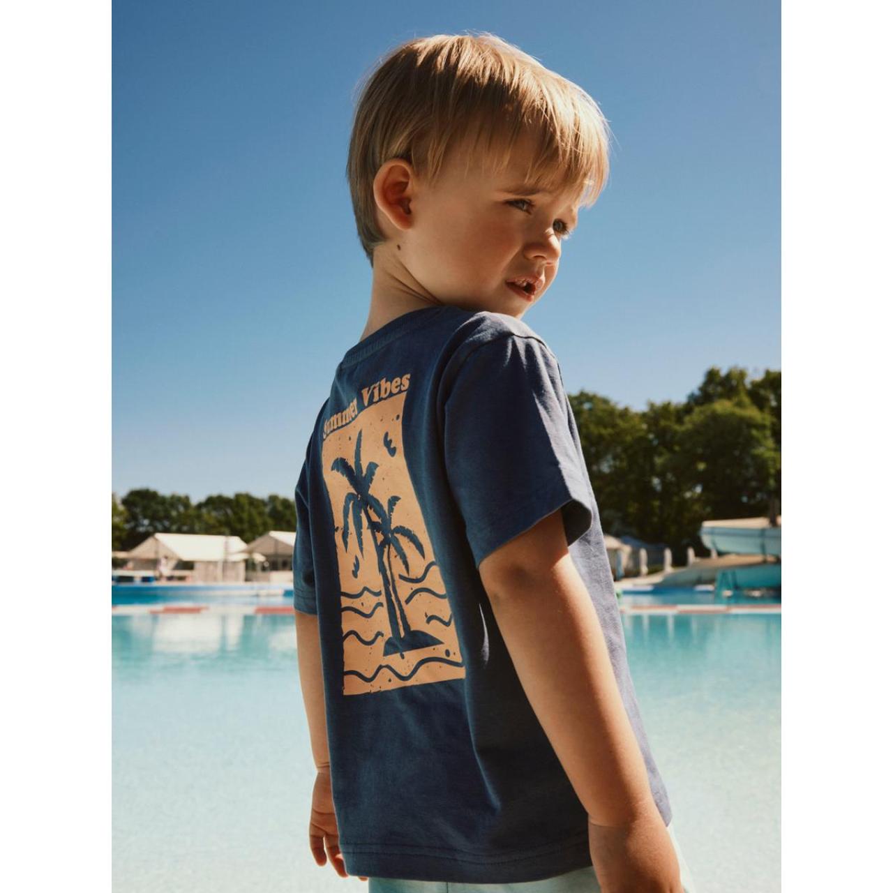 Μπλούζα μακό αγόρι name it-13254710-Vintage Indigo