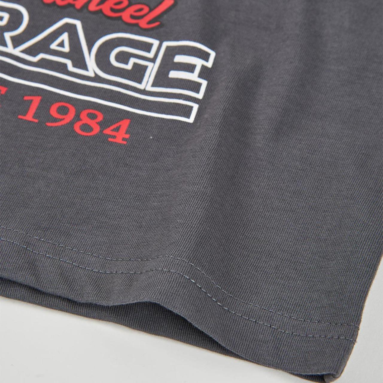 Μπλούζα μακό αγόρι Boboli-603076-8116-Anthracite φωτογραφία