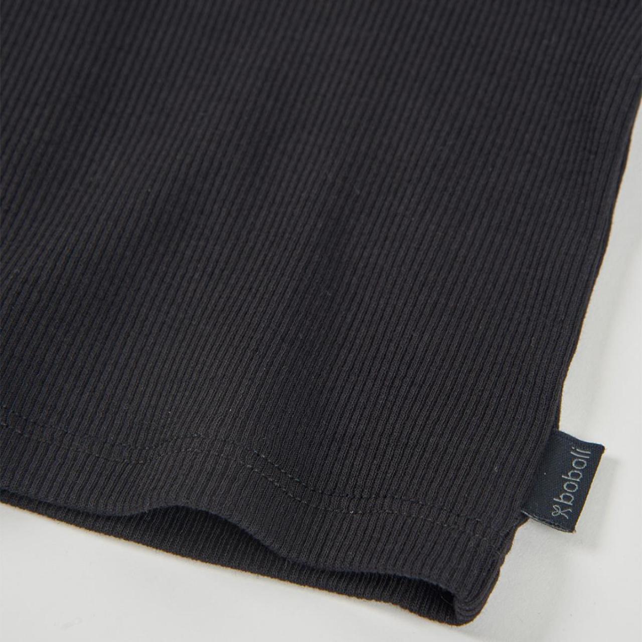 Μπλούζα μακό ριμπ κορίτσι Boboli-493040-890-Black